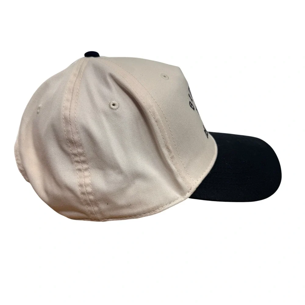 Otto Cap Giddy Up Its Game Day Snapback Hat Cream Black Western Cowboy Boot Star